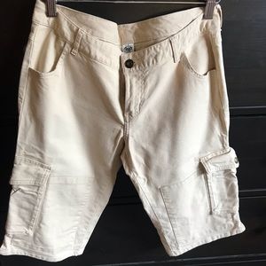 Prana shorts lt tan sz 4